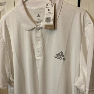 Adidas Mens Team Club Tennis Polo